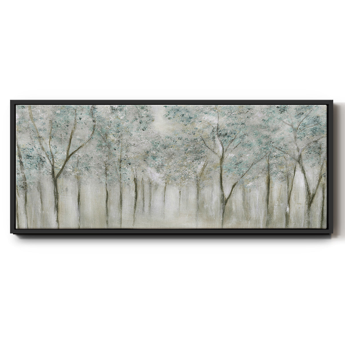 Neutral Spring - Floater Framed Canvas Print