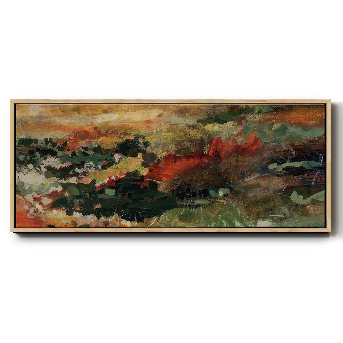 Out in Nature  - Floater Framed Canvas Print