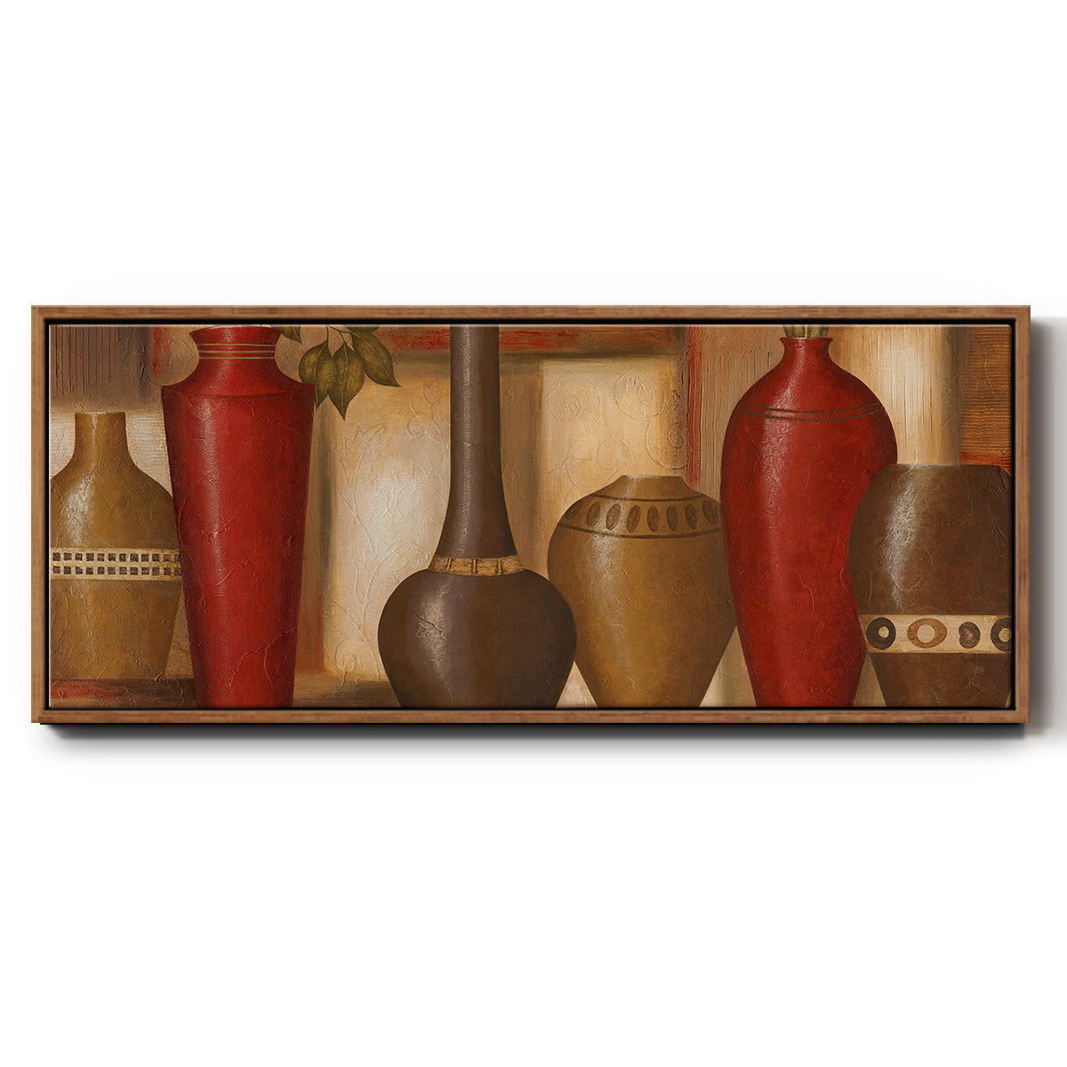 World Spice Revisited - Floater Framed Canvas Print