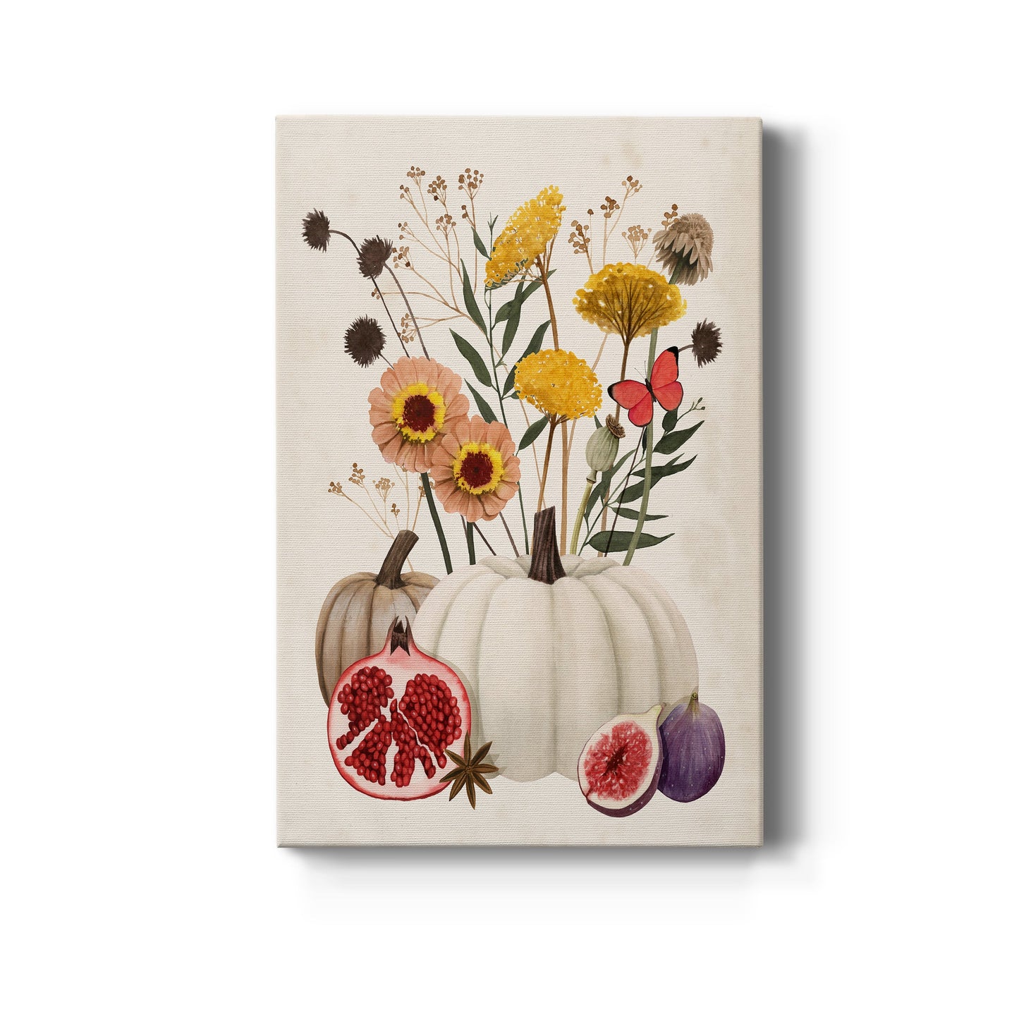 Fall Botanicals I Premium Gallery Wrapped Canvas - Ready to Hang