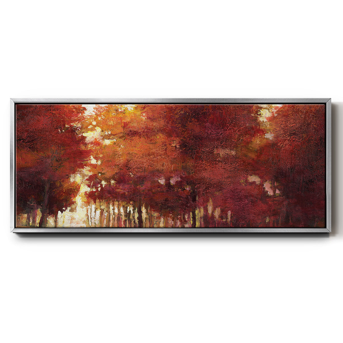 Afternoon Light - Floater Framed Canvas Print