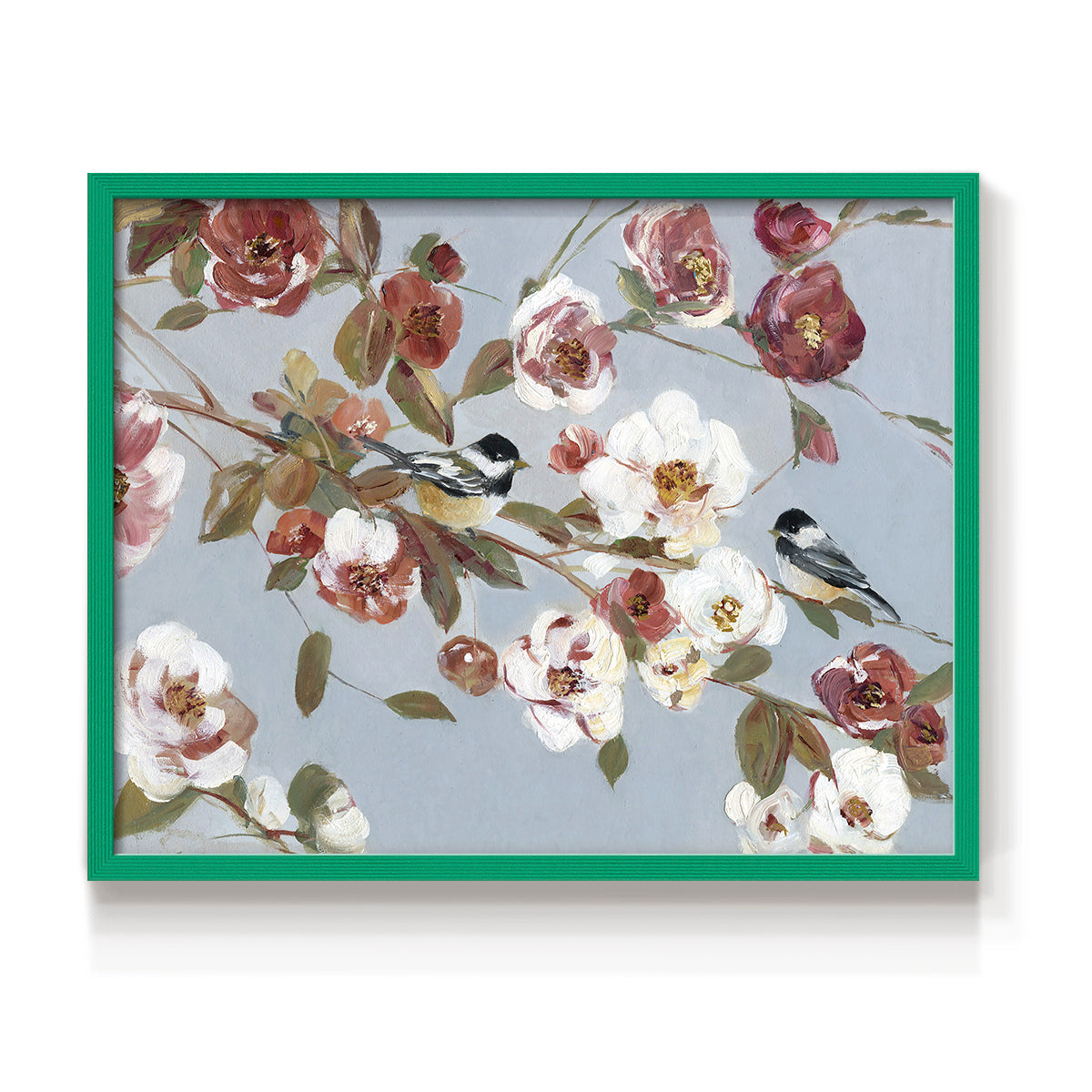 44432,artwork,flowers,songbirds,blooming,pastel colors,nature,painting,tranquility,floral,decor,home,birds,soft tones,wall art,still life,elegance,design,garden,wildlife,peace,beauty,colorful,composition,branches,brushwork,canvas,contemporary,aesthetic,visual,spring,serene,charm,details,flora,fauna,modern,interior design,color palette,harmony,inspiration,Re-stickable,Plants & Flowers