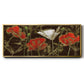 Golden Poppy - Floater Framed Canvas Print