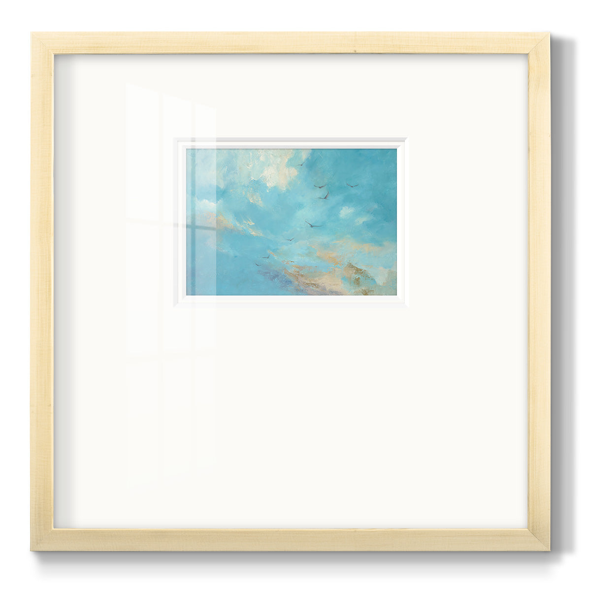 I'll Fly Away- Premium Framed Print Double Matboard