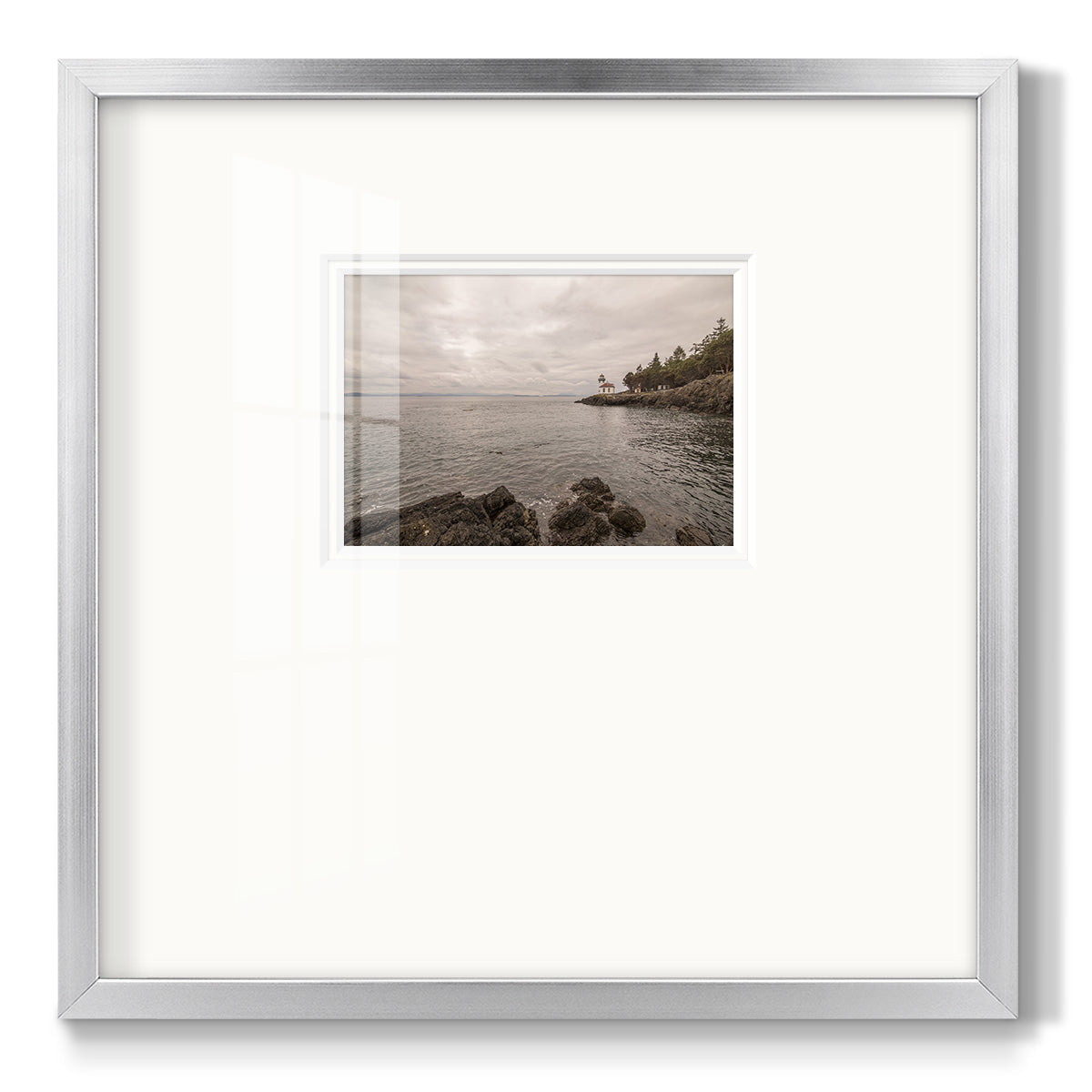 Solitary - Double Matboard Framed Print
