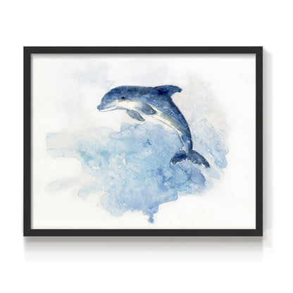 45574,dolphin,ocean,water,sunrise,jumping,coastal,serenity,artwork,watercolor,marine life,nature,tranquility,waves,blue,artwork frame,joyful,animal,beach,shores,wildlife,beauty,horizon,sea,playful,painting,aquatic,colorful,abstract,creative,outdoor,natural,landscape,decor,design,craftsmanship,inspiration,fluidity,movement,Re-stickable,Nautical & Beach