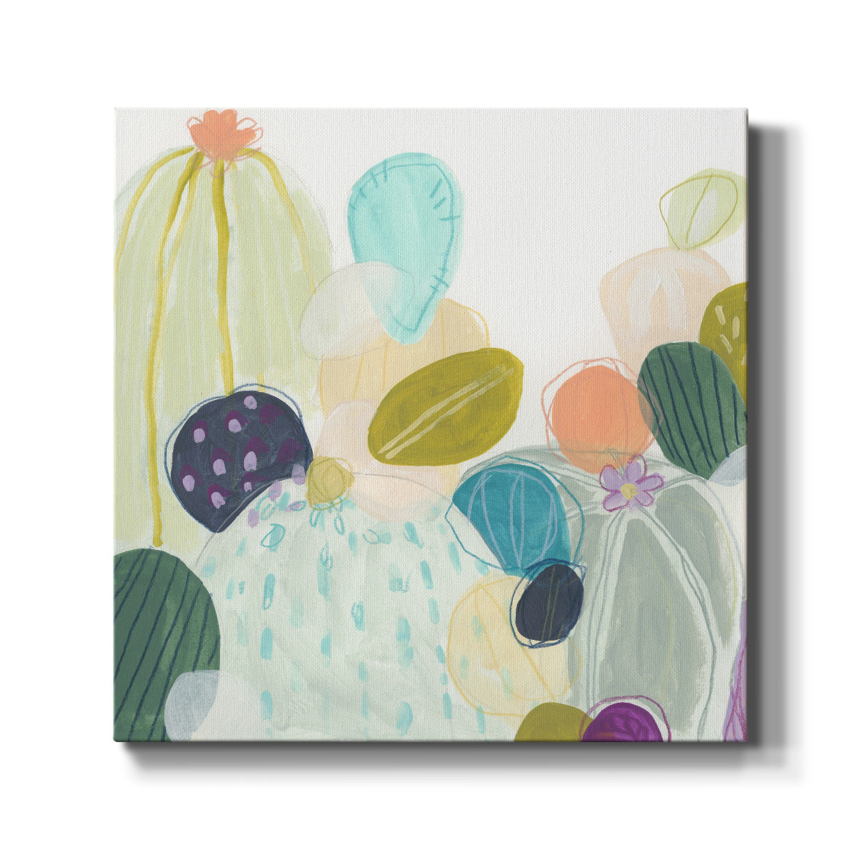 Candy Cactus II - Canvas Art Print