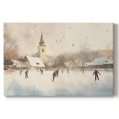 Eve of Golden Yule - Canvas Art Print