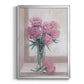 Windowsill Floral II - Modern Framed Canvas Print