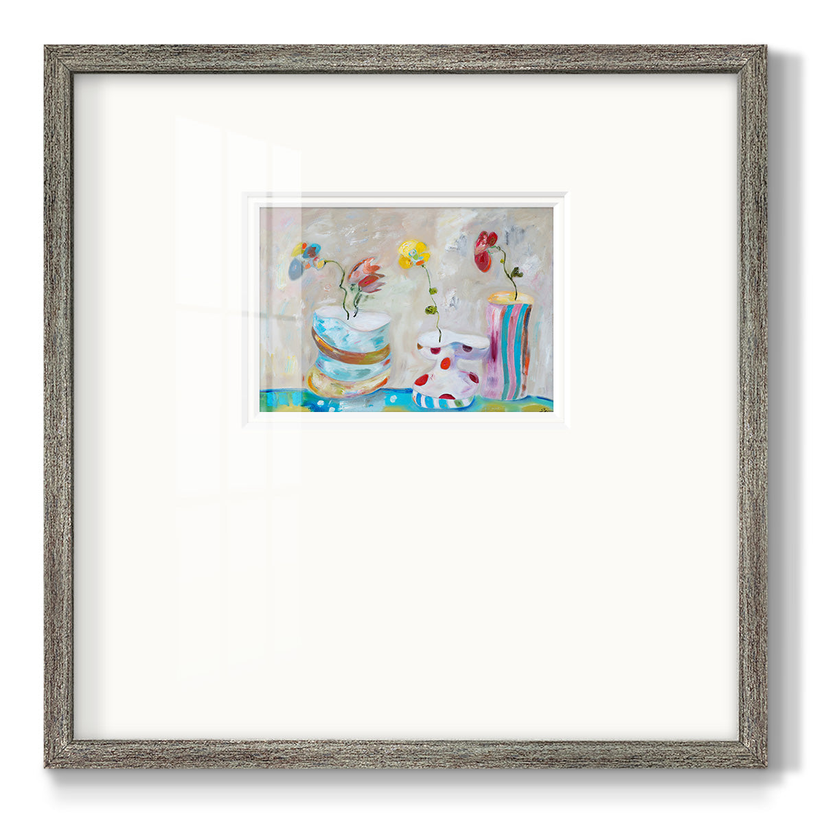 Play Time- Premium Framed Print Double Matboard