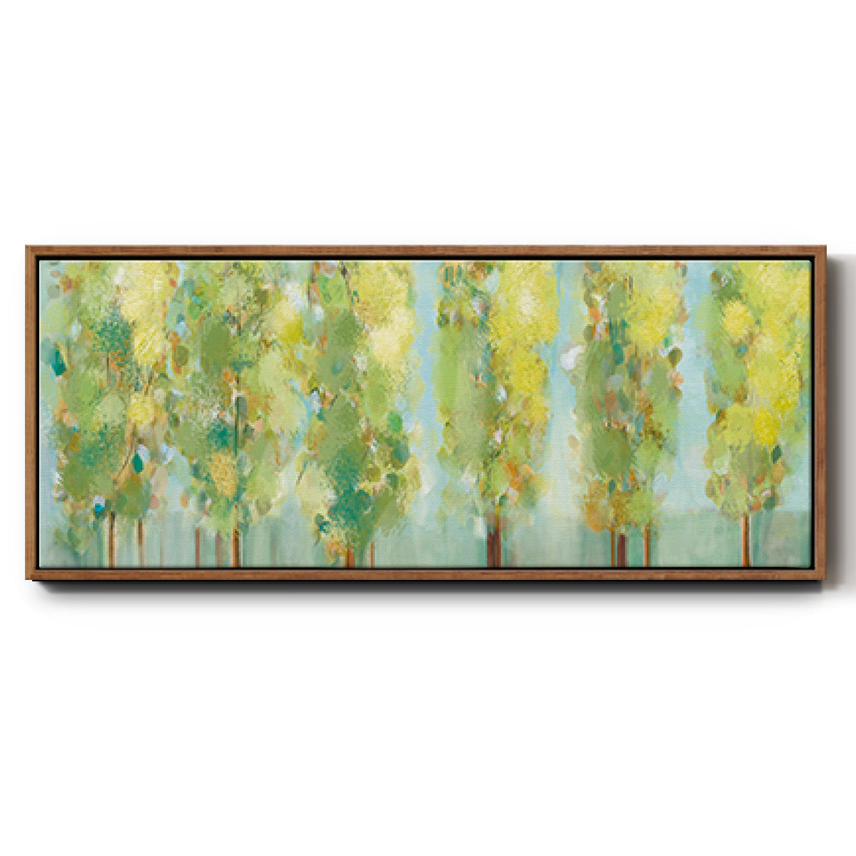 Turnwood - Floater Framed Canvas Print