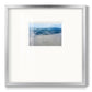 Aegean Blue Water - Double Matboard Framed Print