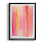 Summer Sherbet Wash I - Modern Framed Canvas Print