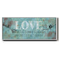 Love Between Us - Floater Framed Canvas Print