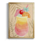 Tropical Cocktail IV - Modern Framed Canvas Print