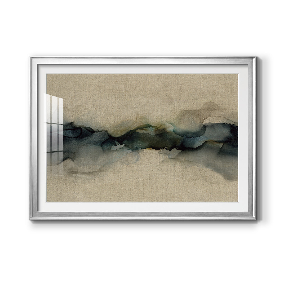 Ocean Streams - Modern Framed Art Print