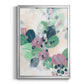 Tropical Branch Fresco I - Modern Framed Canvas Print