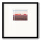 Red Rocks at Dusk I Premium Framed Print Double Matboard