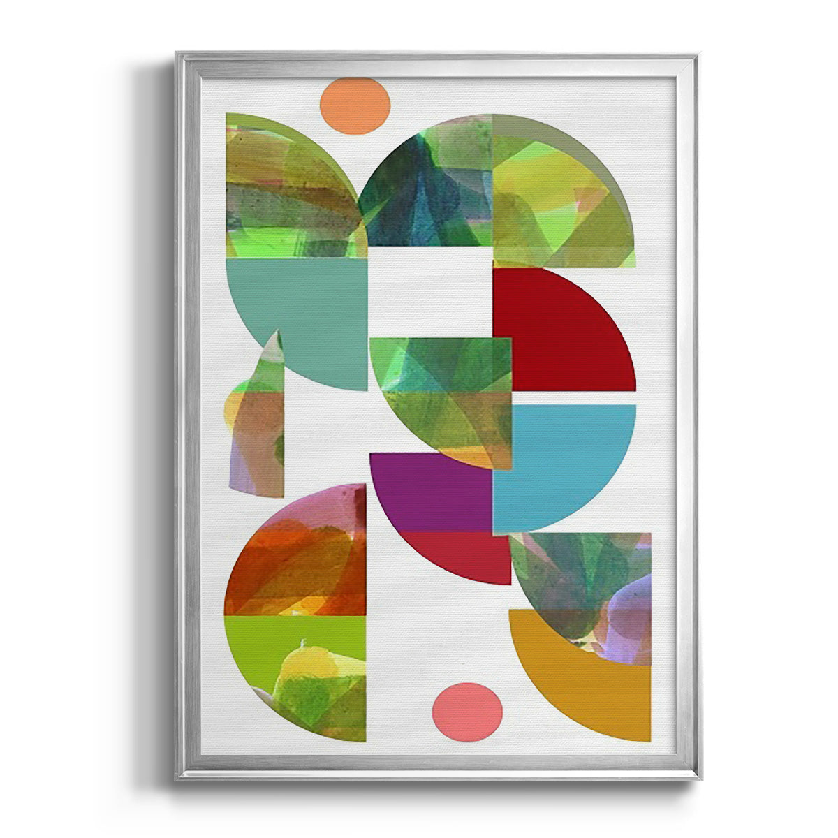 Dorset Shapes I - Modern Framed Canvas Print