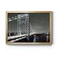 City Lights - Modern Framed Canvas Print