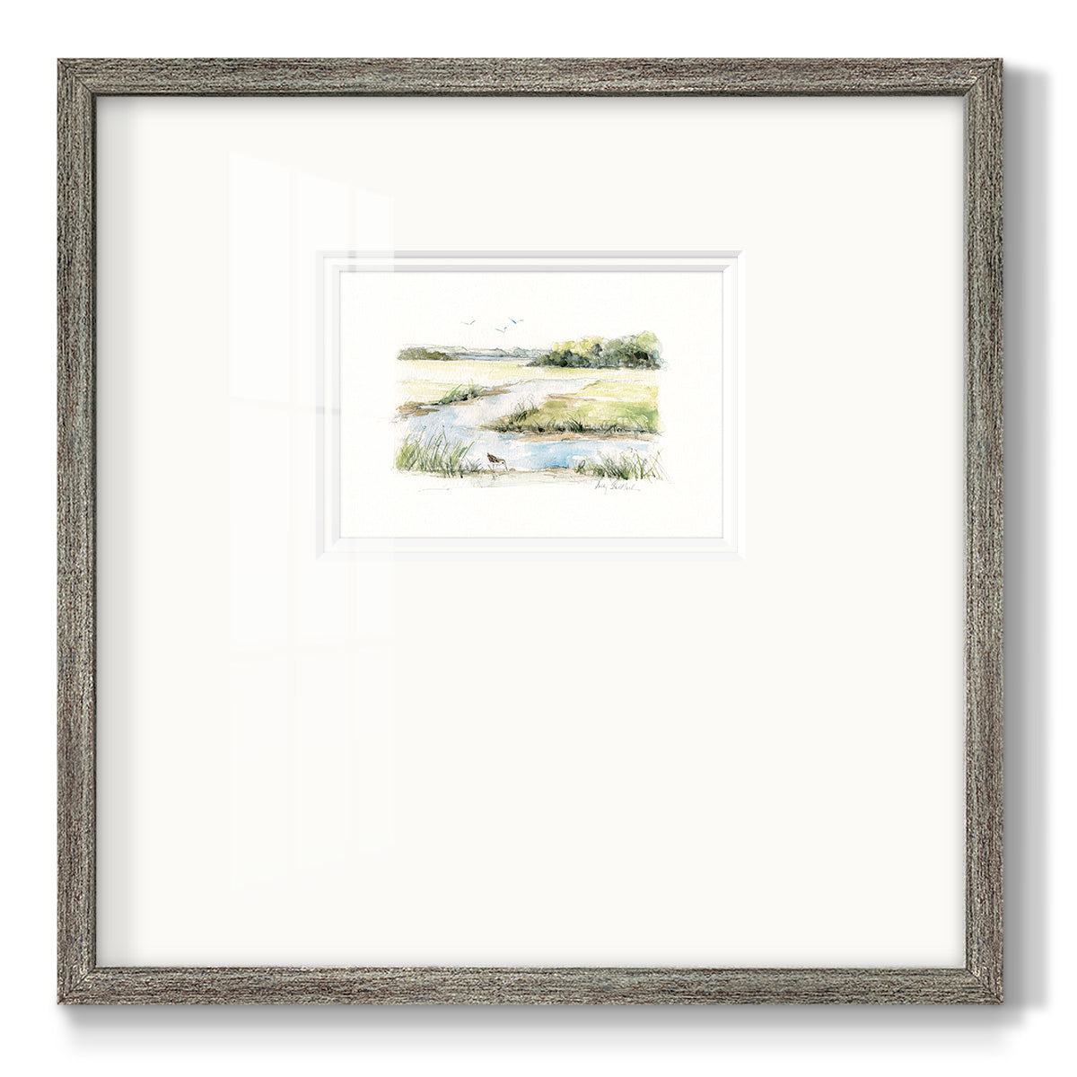 Early Morning II Premium Framed Print Double Matboard