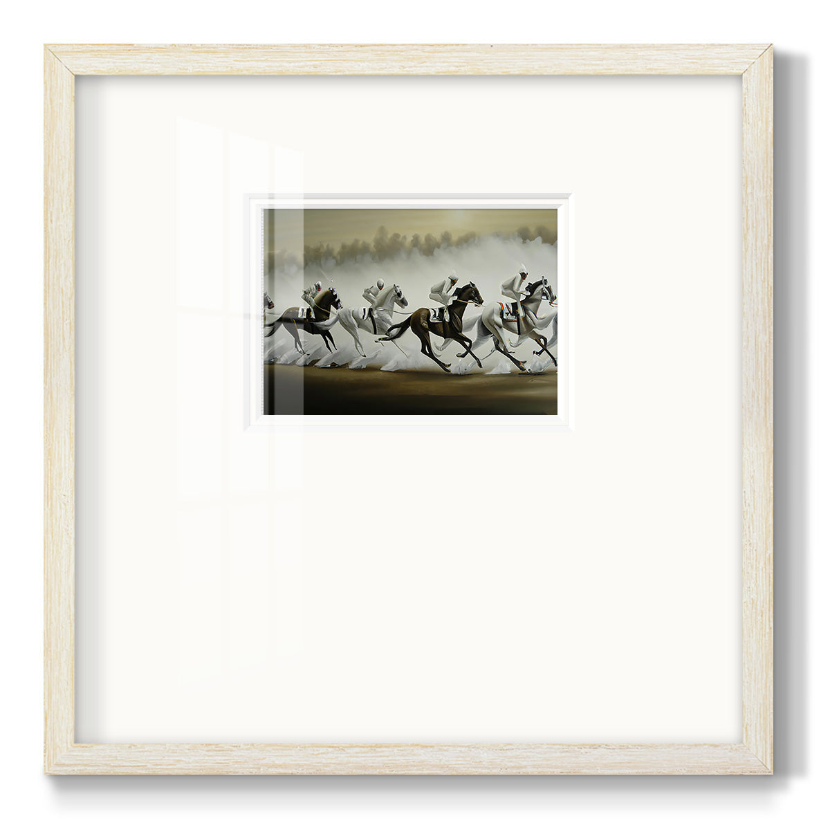 Dusty Race Premium Framed Print Double Matboard