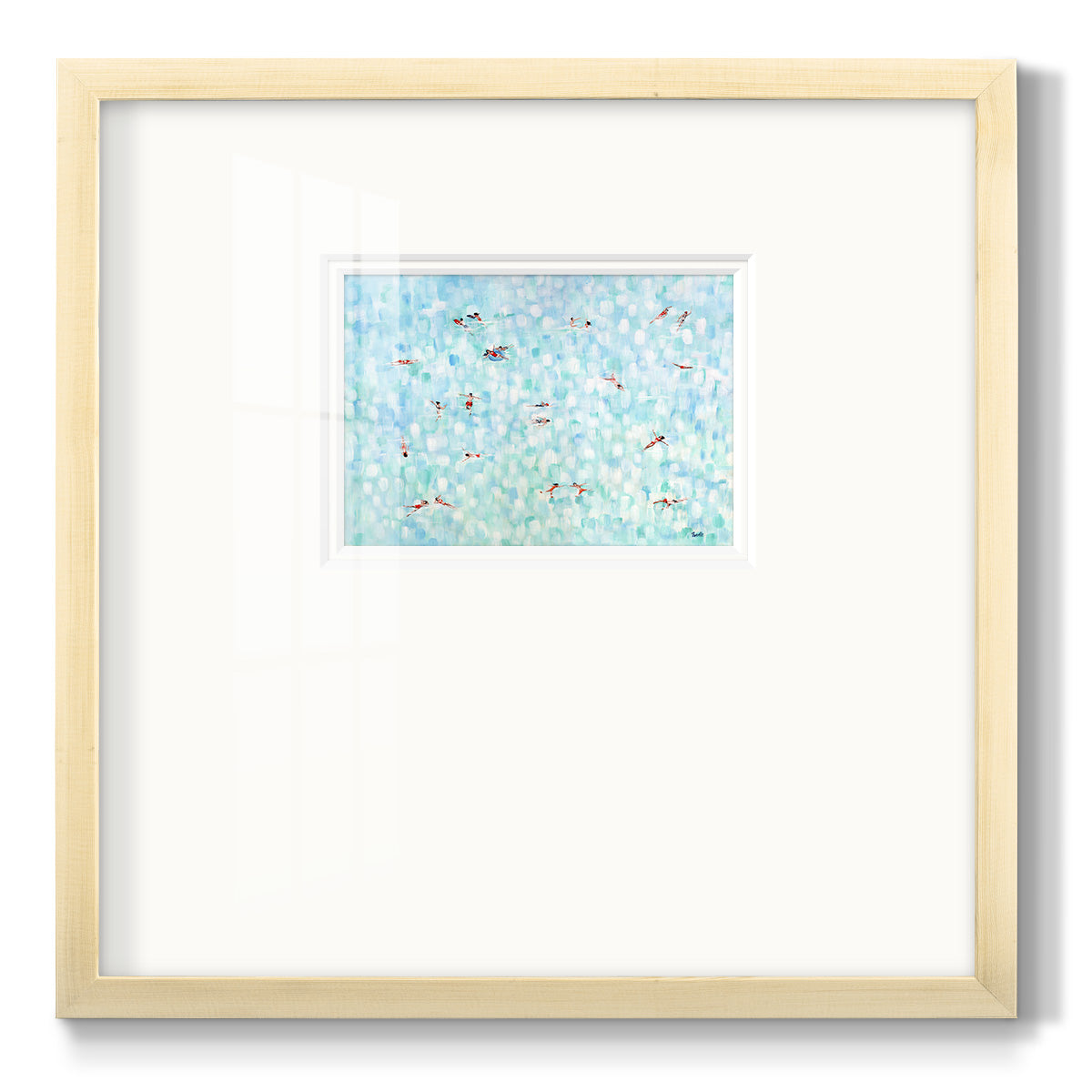Endless Horizons - Double Matboard Framed Print