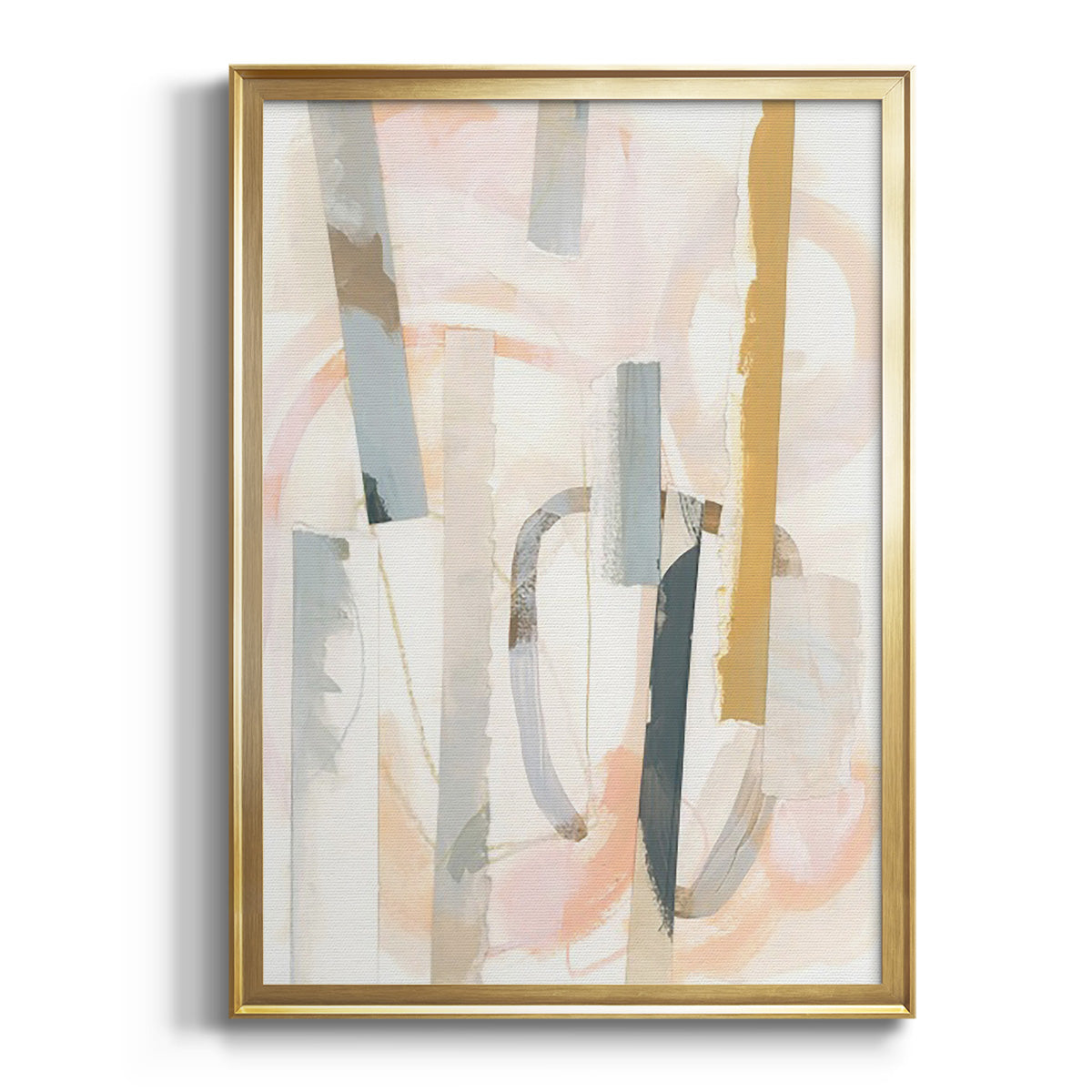 Melon Litmus IV - Modern Framed Canvas Print