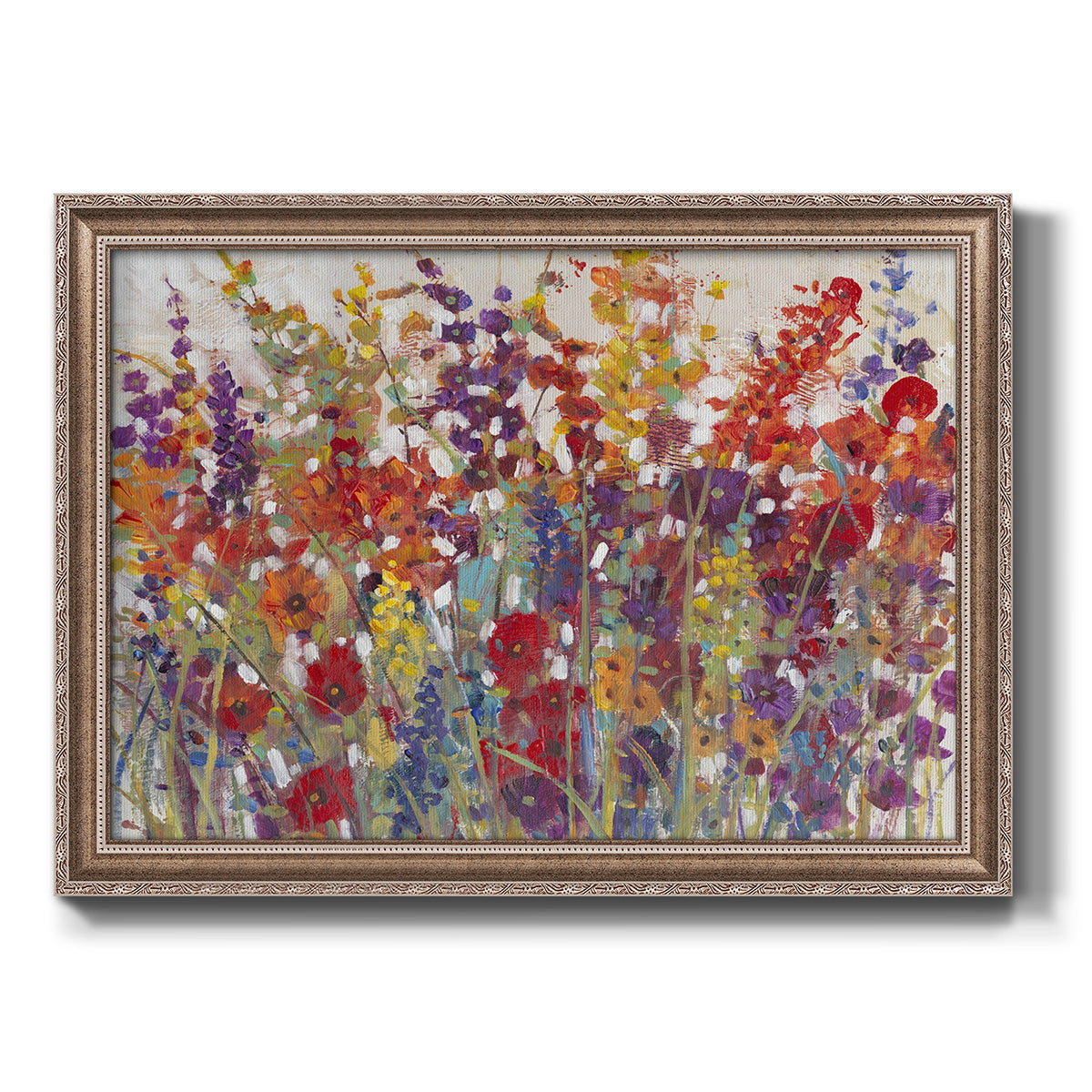 Variety of Flowers II Premium Framed Canvas- Ready to Hang