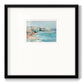 Turquoise Cliff Wall I - Double Matboard Framed Print