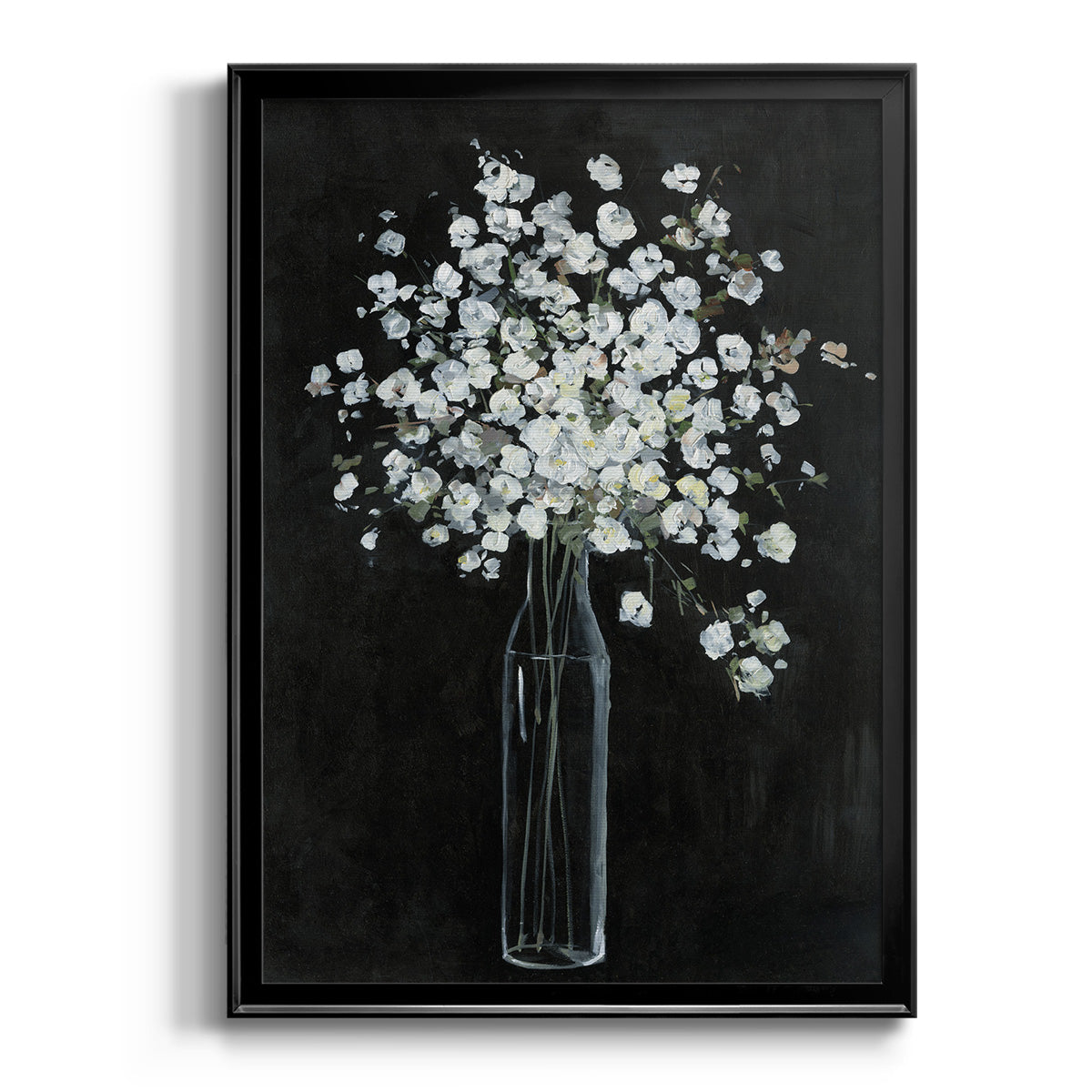 Filled with Spring - Modern Framed Canvas Print