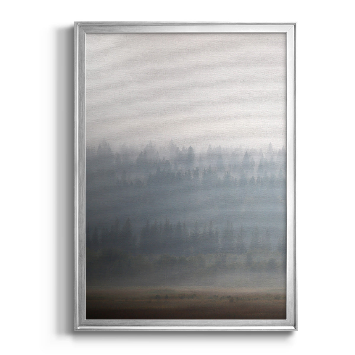 Morning Glow II - Modern Framed Canvas Print