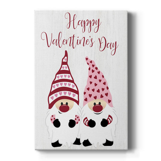 Valentines Gnomes - Canvas Art Print