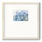 Dandelion and Agapanthus Premium Framed Print Double Matboard