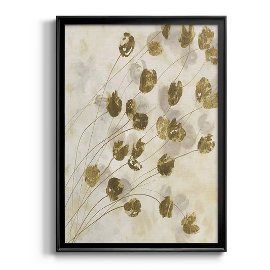 Elegance In Bloom IV - Modern Framed Canvas Print