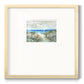 Coastal Garden - Double Matboard Framed Print