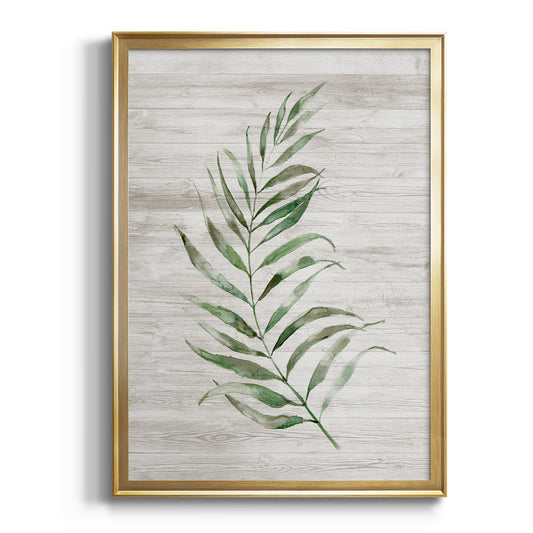 Tropic Frond I - Modern Framed Canvas Print