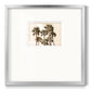 Blushing Palms - Double Matboard Framed Print