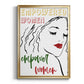 Empowered Women - Modern Framed Canvas Print