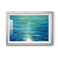 Deep Blue Premium Framed Print - Ready to Hang