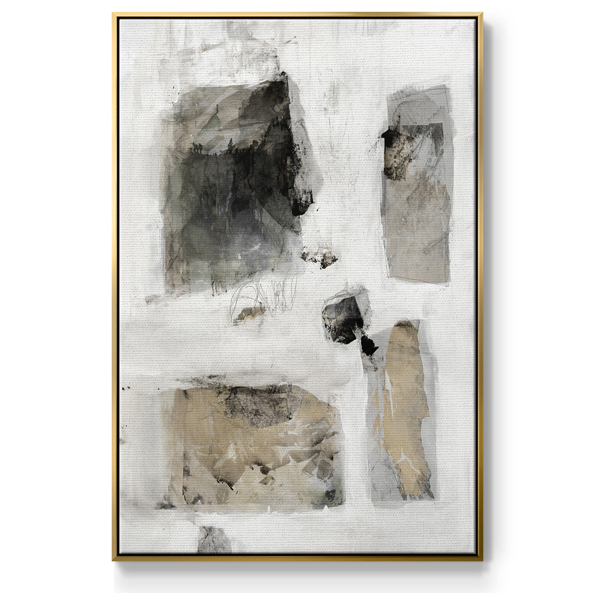 A Simple Love I V30 - Floater Framed Canvas Print