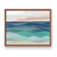 Shifting Seas - Restickable Framed Art Print