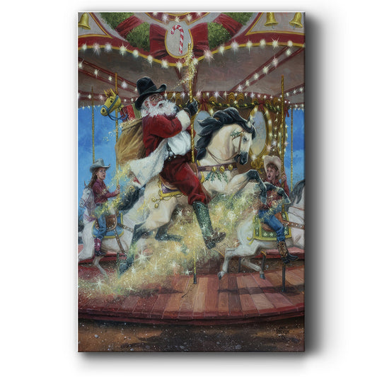 Merry Go Round - Canvas Art Print