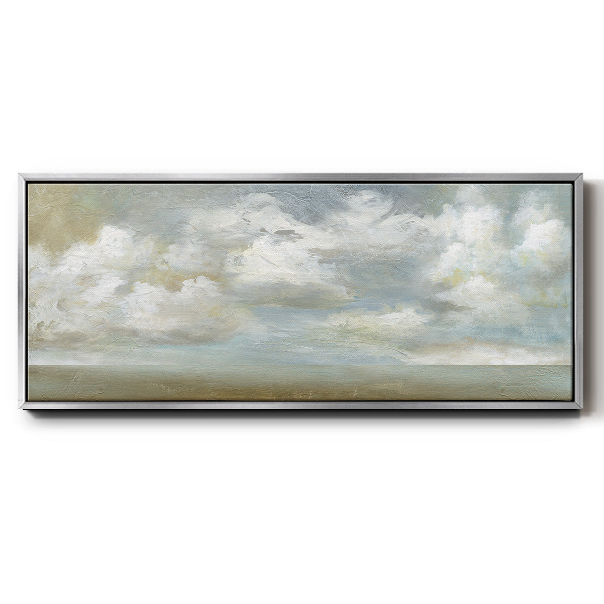 Cloudscape Vista III - Floater Framed Canvas Print