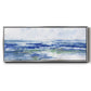 Soft Ocean Waters I - Floater Framed Canvas Print