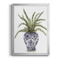 Fern House I - Modern Framed Canvas Print