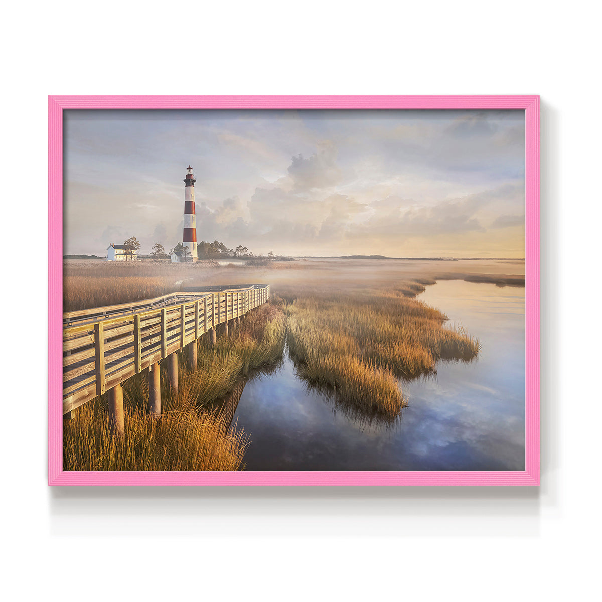 Private Path II - Restickable Framed Art Print