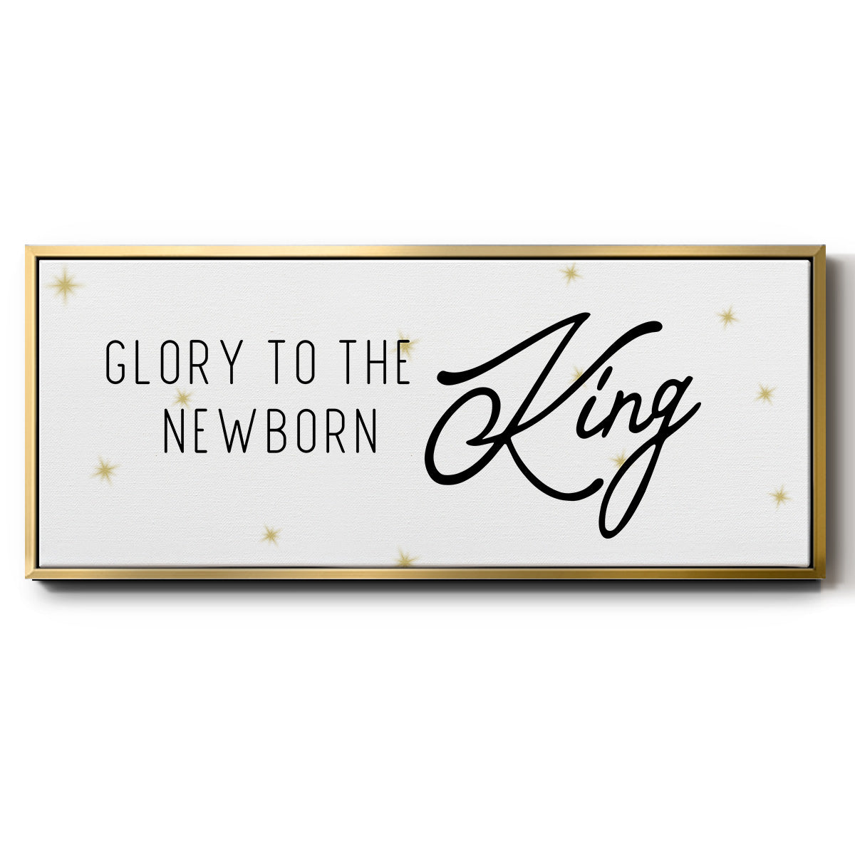 Glory - Floater Framed Canvas Print