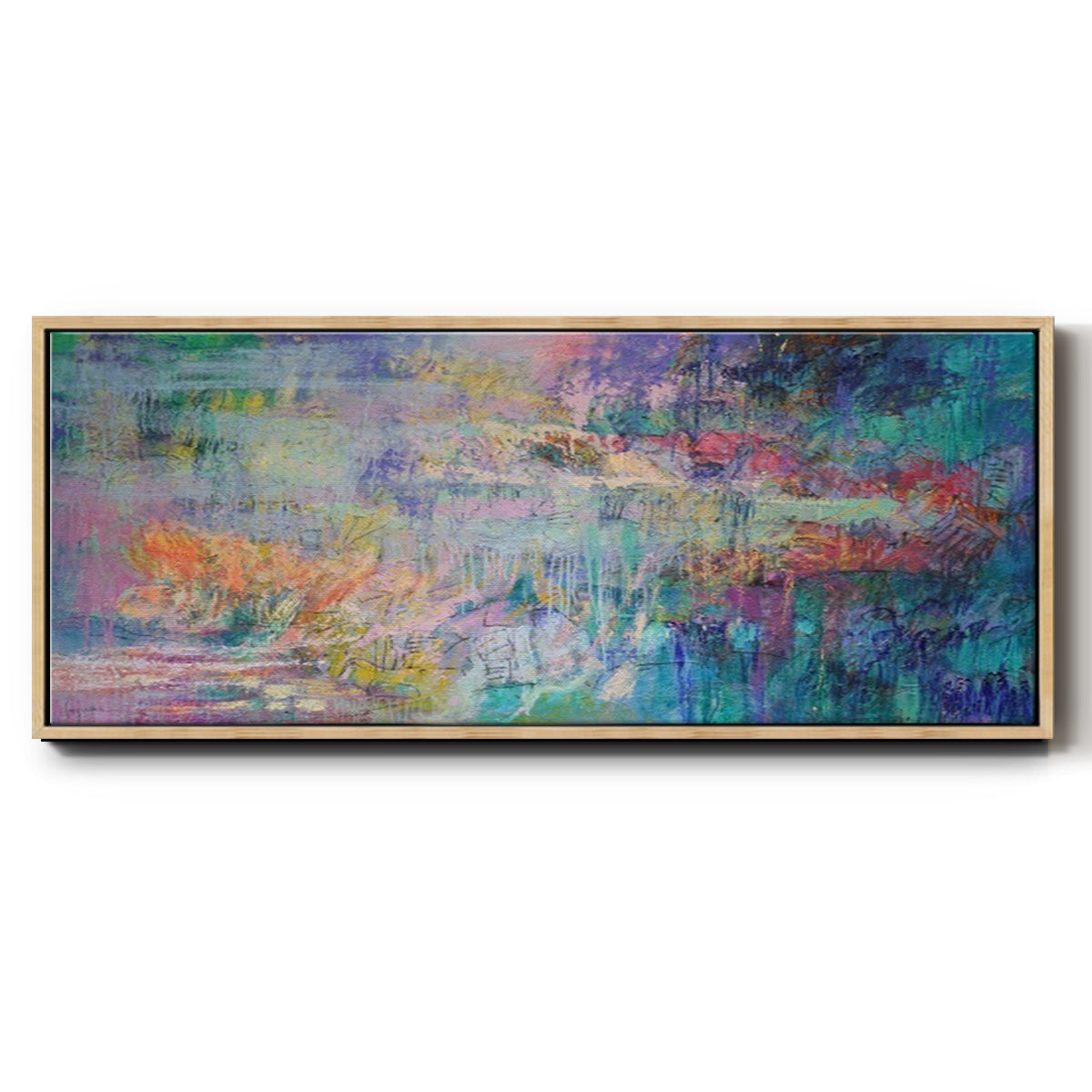 Vespers - Floater Framed Canvas Print