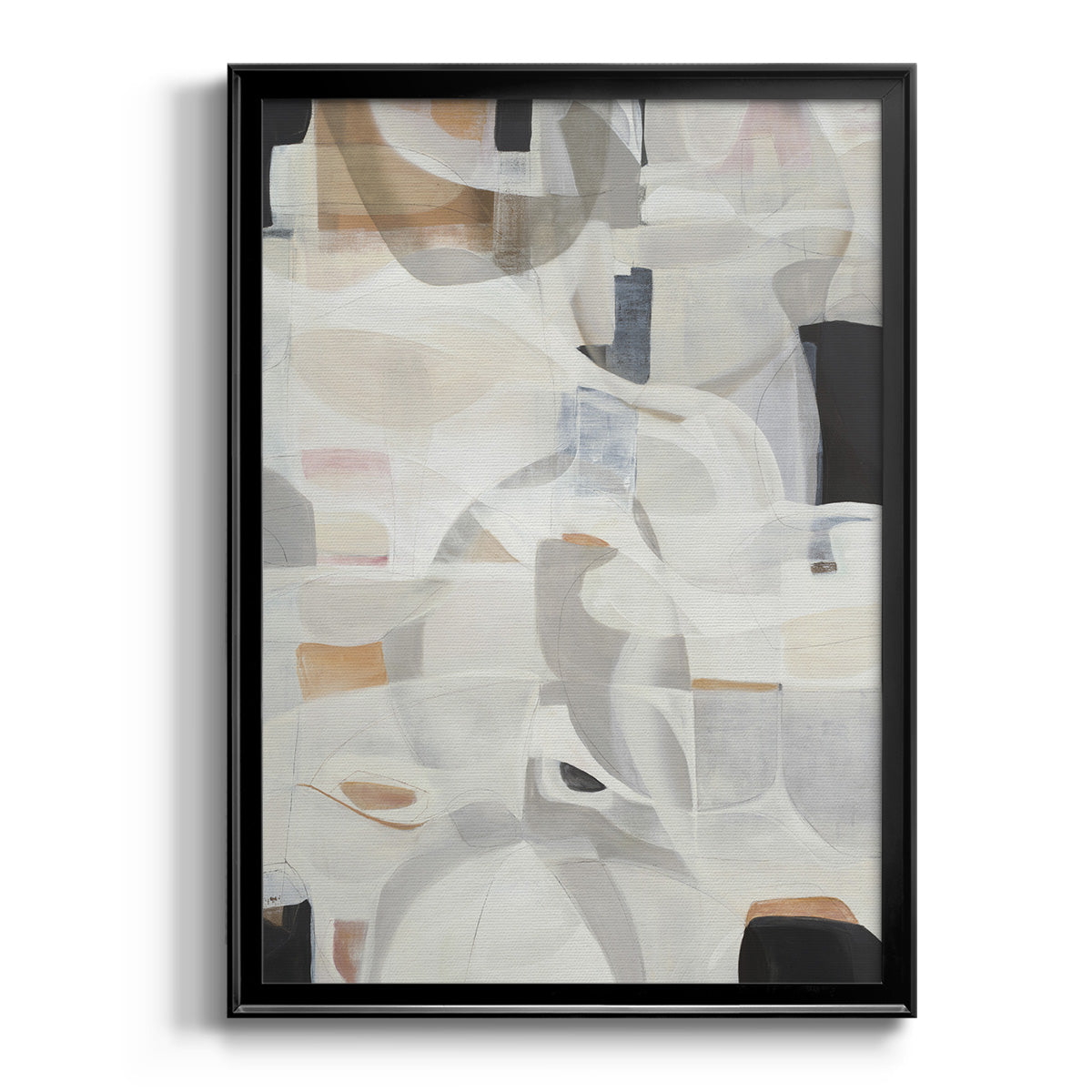 Windswept - Modern Framed Canvas Print